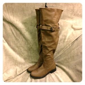 Lovely People Over-the-knee Brown Boots