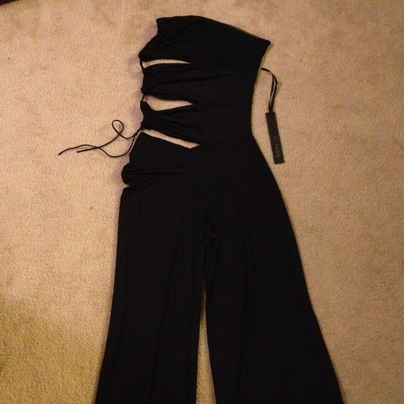 Jumpsuite with cut out sides