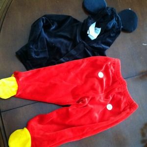 Disney Mickey mouse costume baby 12-18 month new