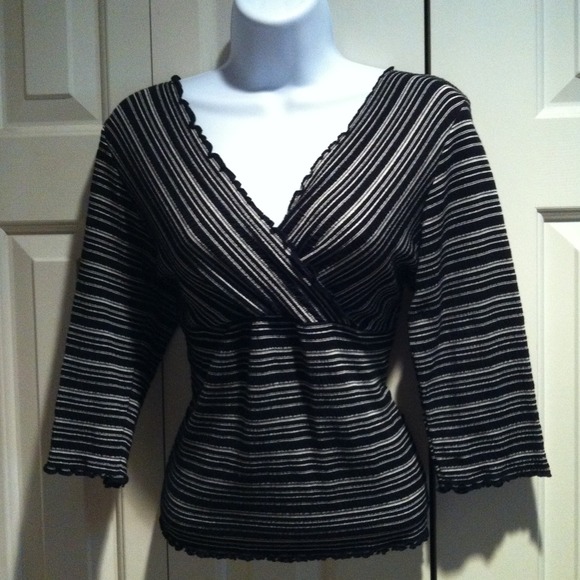 3/4 sleeve lightweight sweater