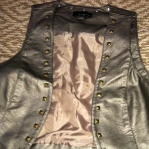 Metallic vest
