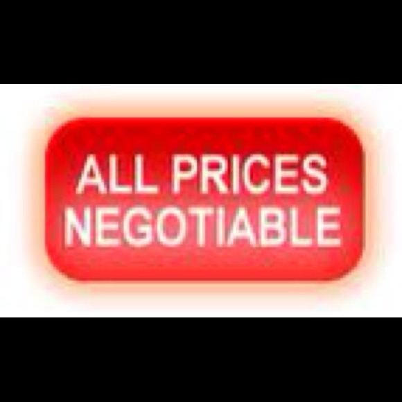 All prices are negotiable make me an offer  ladies