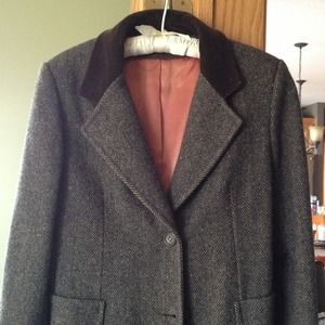 Full length wool coat