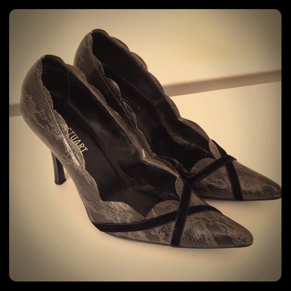 Colin Stuart Lace Heels