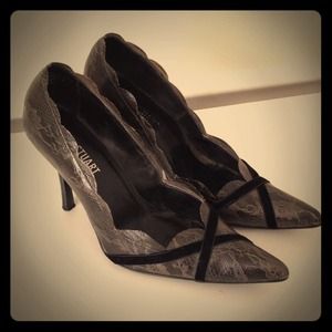 Colin Stuart Lace Heels