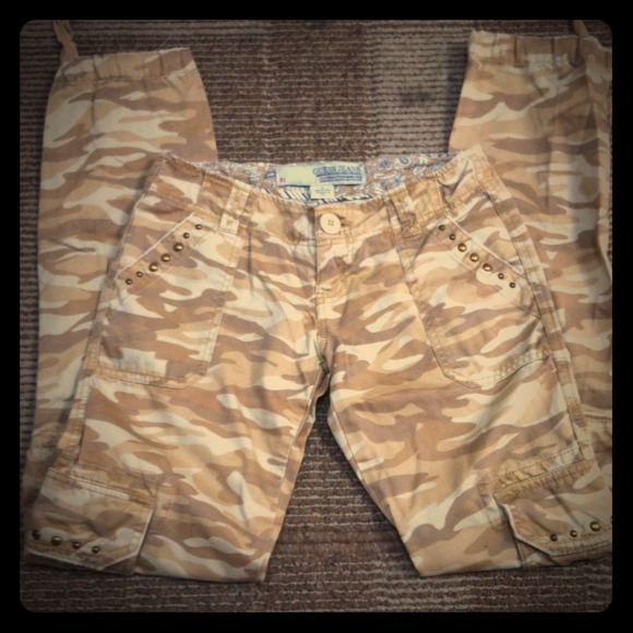 Guess camel flash jeans