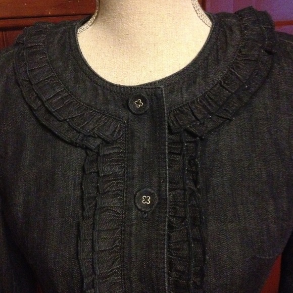 SOLD IN BUNDLE Ann Taylor Loft Denim Jacket - Picture 3 of 4