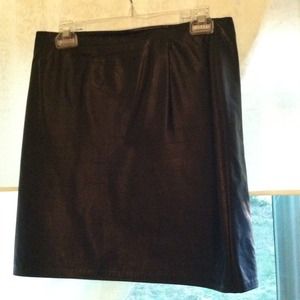 Leather skirt