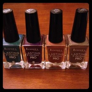 Rimmel London Nail Polish Bundle