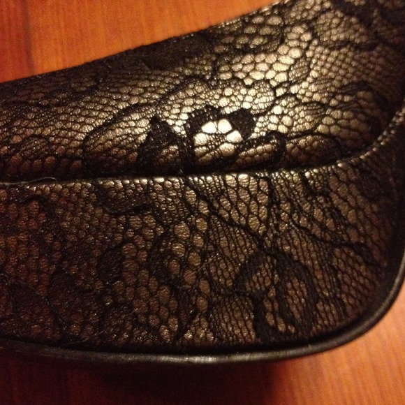 SOLD Black Lace Stilettos - Picture 2 of 4