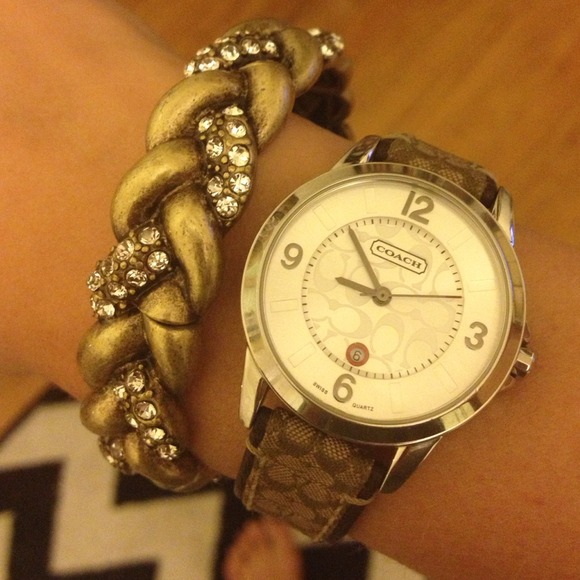 Coach Accessories - RESERVED!! Coach Logo Watch