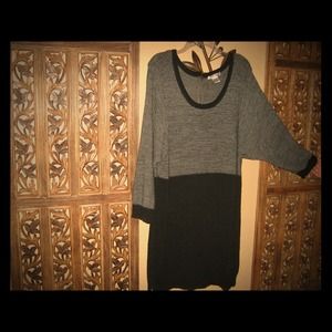 Bundle----Grey/black sweater dress