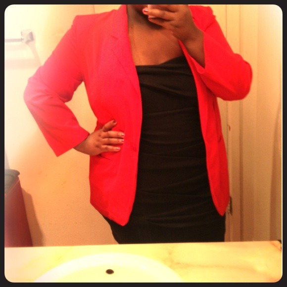 Black cocktail dress