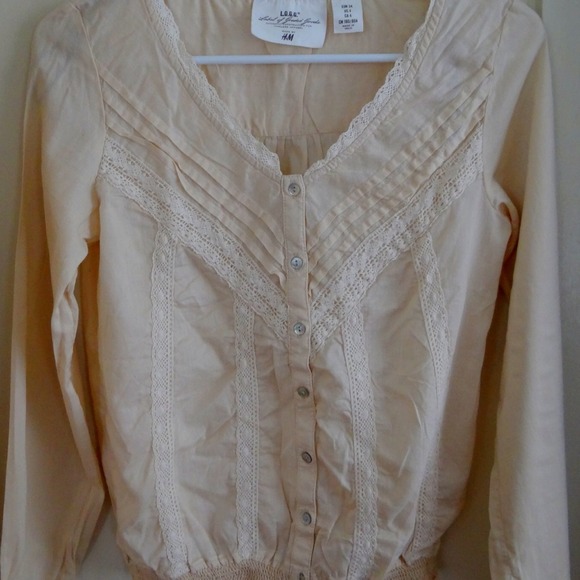 L.O.G.G by H&M cream top