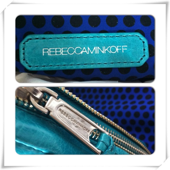 ❌SOLD❌Rebecca Minkoff Teal Swing⬇ - Picture 4 of 4