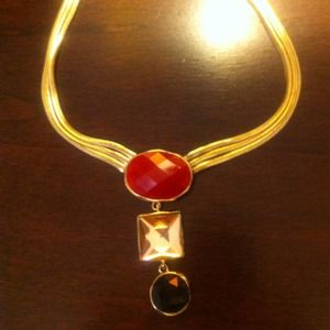 HOLD @cjtang Vintage Statement Necklace