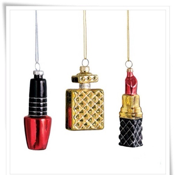 Cosmetic Christmas Ornaments