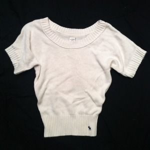 A&F Cream Sweater