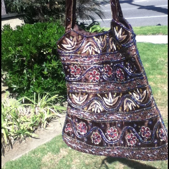 Fab beaded handbag!