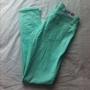 Mint Denim Skinny Jeans