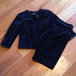 Black velvet Behnaz Sarafpour for Target suit