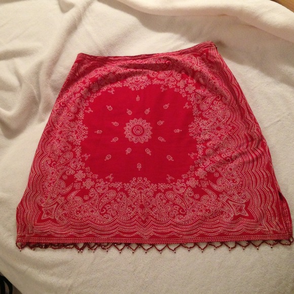 Boston Proper Bandanna Skirt