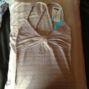 Crisscross braided strap top