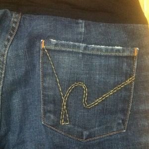 Citizens of Humanity Maternity Belly Panel Sz 30