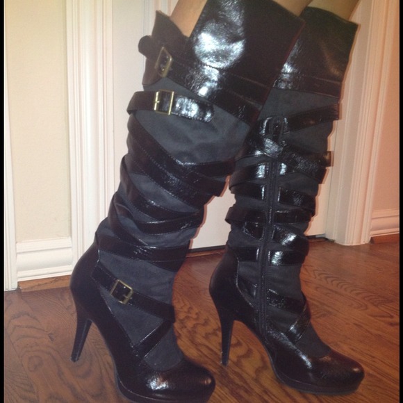 Reserved@hbell Fun Black Boots