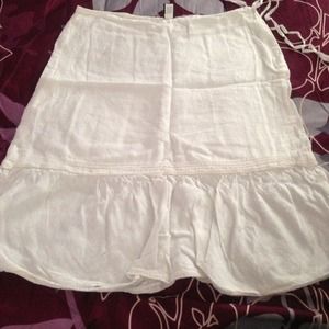 **SOLD** White skirt