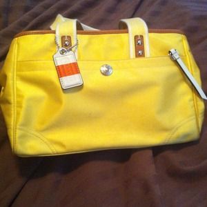 Authentic coach handbag.