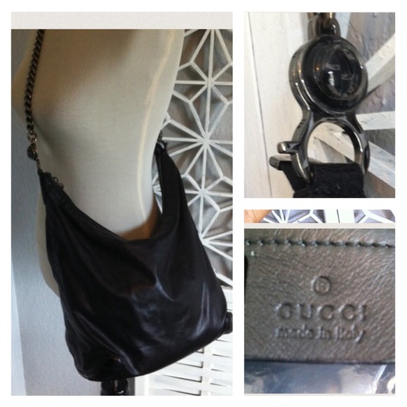 Gucci Galaxy Messenger - Gunmetal Chain strap HTF - Picture 2 of 4