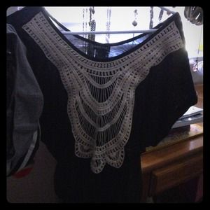 Wet seal black shirt