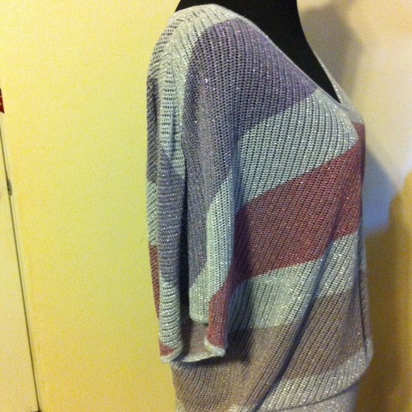 Express metallic strip dolman knit - Picture 3 of 3