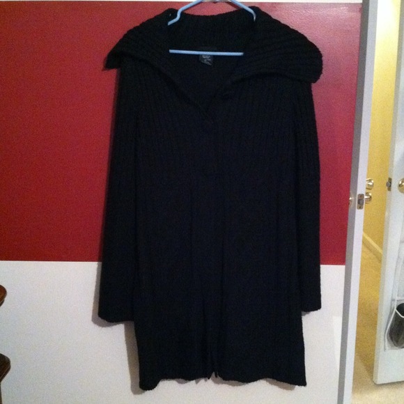 LAST CHANCE! Long black sweater