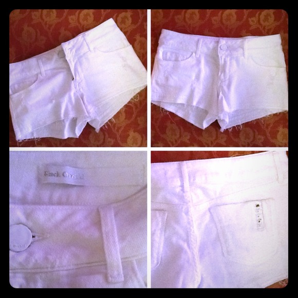 Sold- Black Orchid "Black Star" Cut-off Shorts