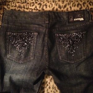 Express Stella Boot Cut Jeans