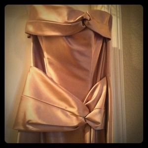 Jessica McClintock retro glam gown.