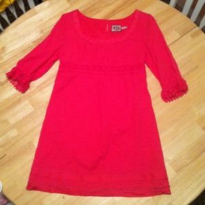 Pink Juicy Couture polka dot dress.