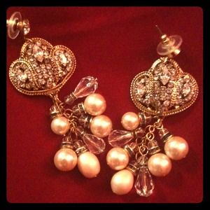 Erickson Beamon x Bauble Bar Chandelier Earrings