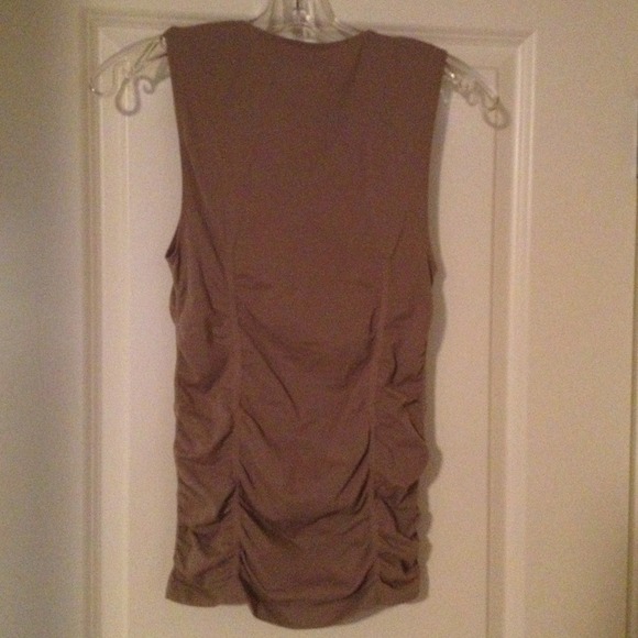 SOLD - Merona Grey/Biege Shirt - Picture 2 of 3