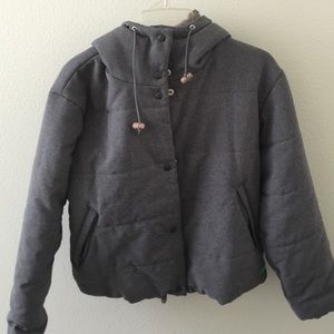 -United Colors of Benneton winter jacket (Grey)-