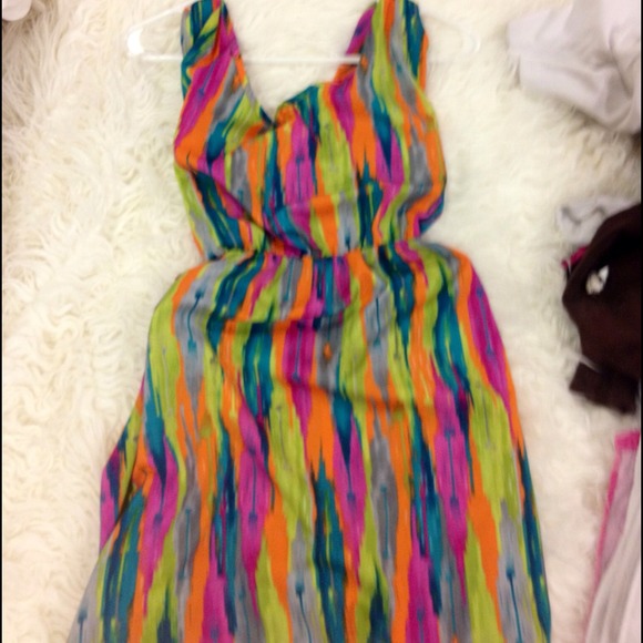 ❌SOLD❌Fun Colorful dress