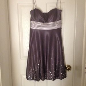 Nice dress, never worn, no place to wear it