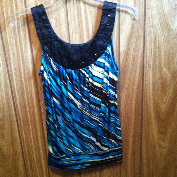Silk tank top