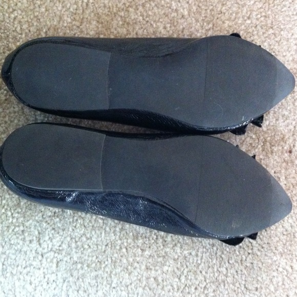 Steve Madden black patent flats - Picture 3 of 4