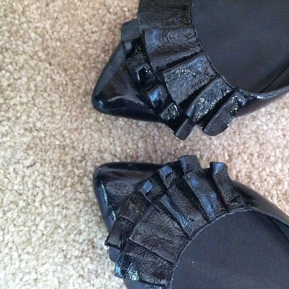 Steve Madden black patent flats - Picture 4 of 4