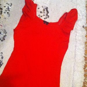 Theory ruffle sleeve tank