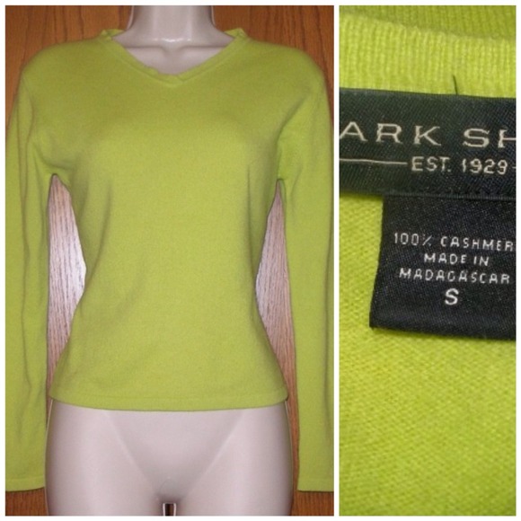 Green Cashmere Sweater - Picture 1 of 1