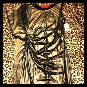 A shiny party dress